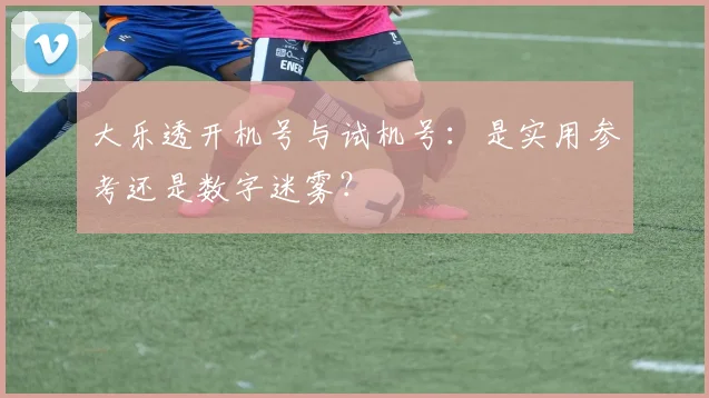 大乐透开机号与试机号：是实用参考还是数字迷雾？